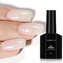 TOMICCA ジェルネイル シアーカラージェル 単色 透明感ある 15ml UV/LED対応 初心者&プロ適用 ポリッシュタイプ セルフネイル(乳白色のシマリー)