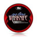 Warknife ライン 国産原料 釣り糸 X4 500m 4本編み4編 イエロー