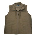 (MEN'S FINE SELECTION) タスランメッシュベスト 軽量 通気 アウトドア キャンプ 釣り用 フィッシングベスト カメラマン撮影用 登山 多機能ベスト (M, ブラウン)