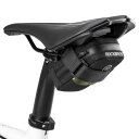 ROCKBROS 自転車 サドルバッグ ロードバイク バッグ ミニサイズ 自転車バッグ 小型 コンパクト 超軽量 小物入れ 安定感 収納便利 反射材付き 取り付...