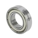 ACROPIX 6800ZZ ディープグルーブボールベアリング P6 10x19x5mm 潤滑ベアリング ダブルメタルシール シルバートーン スクーター スケー...