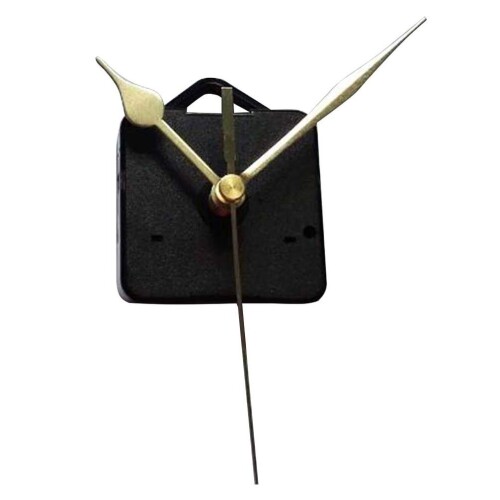 iplusmile 時計ムーブメント 時計シャフト 時計補修パーツ DIY部品 DIYクロック 時計なしのムーブメント1つと電池なしの3つの針（ゴールド）