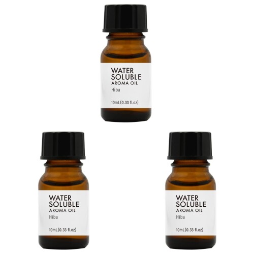 水溶性 アロマオイル 青森ひば 10ml 3個セット ヒバ 精油ブレンド アロマディフューザー 芳香用 アロマエッセンス