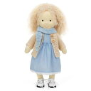 BlissfulPixie Waldorf Doll 手作り人形 - Florke 12" 柔らかい 女の子 かわいい ぬいぐるみ 子供たちに最適な人形