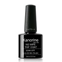 KANORINE ジェルネイル トップコート 長持ち、拭き取り不要 ,ノンワイプトップコート,高級 uv/led No Wipe Top Coat 最上級の艶 10ml