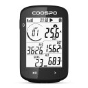 COOSPO CS300 サイクルコンピュータ GPS サイコン 無線 自転車 スピードメーター ロードバイク用 速度計 2.6インチ Bluetooth5.0...