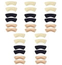 Natiform 3色 15足30枚セット靴ずれ防止 かかとパッド パカパカ防止 保護パッド