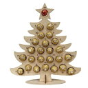 J-ouuo 木製チョコレートスタンド 手作り クリスマスアドベントカレンダー クリスマスツリー チョコレートキャンディーディスプレイスタンド 結婚式 テーブル...