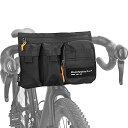 Rhinowalk フロントバッグ 自転車用バッグ ハンドルバーバッグ 多機能バッグ バイクタンクバッグ 軽量 2L容量 多ポケット ショルダーベルト付き 携帯便利 取付簡単