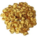 花びら 1000枚セット ゴールド フラワーシャワー 薔薇 バラの花びら ローズ 造花 プロポーズ 飾り 結婚式 ウエディング 2次会 誕生日 お祝い クリスマス パーティー用飾り 桜吹雪 撮影(3)