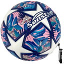Senstonサッカーボール5号の大人と青少年のトレーニングボール試合のサッカーとポンプ