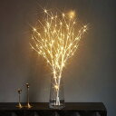 Hairui 白樺 ブランチライト 枝 クリスマス 100LED 80CM 卓上飾り 枝ライト 電池駆動 手つくり イルミネーション インテリア