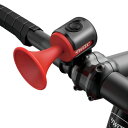 PLATTBK 自転車用ベル 電子ホーン 防水IPX4 サイクルベル 軽量 大音量 120dB ロードバイク警音器 1種類サウンド マウンテンバイク 折りたたみ...