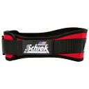 SCHIEK ナイロンリフティングベルト 4 3/4インチ レッド