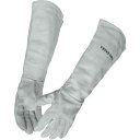 MareGooDs キャンプグローブ 耐熱 ロング 革 耐火手袋 焚き火 やけど防止