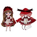 rakulifey ブライス服 アウトフィット お洋服 ドレス ネオブライス衣装セット メイド服 レッド オビツ24通用