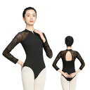 (FLORPERRY) バレエドレス 大人 バレエレオタード 女性用 トップ ストレッチ生地 レディース レオタード レース ガールズフィットネスウェア バレエ...