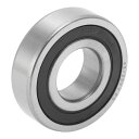 ACROPIX 62/22VV ディープグルーブボールベアリング P0 22x50x14mm 潤滑ベアリング ダブルラバーシール ブラック シルバートーン スク...