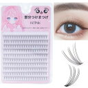 つけまつげ 10本束 部分つけまつげ ナチュラル | セルフマツエク| 部分用つけまつげ マツエク セルフ | 自然な仕上がり つけまつげ 部分 | (10本束...
