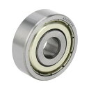 ACROPIX 6300ZZ ディープグルーブボールベアリング P0 10x35x11mm 潤滑ベアリング ダブルメタルシール シルバートーン スクーター スケ...