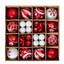 クリスマス オーナメント 豪華 44個入り ボール セット 北欧風 クリスマス ボール クリスマス ツリー 飾り 飾り付け おしゃれ ゴージャス 部屋 喫茶店 店舗デコレーション 新年 家庭用 雰