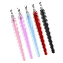 Itisyou キューティクルリムーバー キューティクルプッシャー ステンレス製ネイルアート 爪の形を整えるツール 5個入り