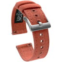 (BARTON WATCH BANDS) キャンバス製 クイックリリース 腕時計用バンド ウォッチストラップ - 色 幅選択可 - 18mm / 19mm / 20mm / 21mm / 22mm / 23mm / 24mm オータム