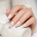 Missgooey ジェルネイル カラー ぷっくり 透き通る シアーカラー 透明感 ベースコート不要 単色 15ml UV/LED対応 初心者&プロ適用 ポリッシュタイプ ナチュラルベージュ(パールムーンホワ