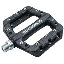 ROCKBROS(ロックブロス)自転車 ペダル フラットペダル 軽量 mtb ペダル ロードバイク ナイロン繊維 大面積 滑り止め bmx 9/16