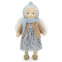 BlissfulPixie ウォルドルフ人形 手作り人形 Waldorf Doll - Kate 30cm 柔らかい 女の子 かわいい ぬいぐるみ 子供たちに最適な人形(3)