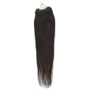 (ALISY) 人毛 ring loop hair チップエクステ レミーエクステ カラー ウィッグ エクステンション 50本 (16inch, 2#)