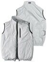 (Lipropp) ファン付きベスト 服のみ ベスト 迷彩グレー/L