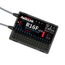 Radiolink R16F 16チャンネル 2.4GHz RC受信機、長距離コントロール、RCカー、ボート、ロボット用、Radiolink T16D/T12D/RC4GS V3/RC6GS V3/RC8X送信機適応