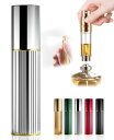SUBORAWOS 香水アトマイザー 香水スプレーボトル 5ml クイック底部充填 繊細ミスト 分注ボトル ミニ容器 噴射式 旅行 健康 デート 日常使用 機内持ち込み可能 男女兼用 (銀-10ml)
