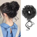HAPVITAL お団子 ウィッグ ウィッグ つけ毛 髪飾り お団子 まとめ髪 和装 シニヨン 部分 ボリュームアップ ポイントウィッグ ピッタリな髪型 おしゃれ 結婚式 自然 感 簡単 成人式 結納 人