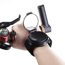 JeeSoarToFar 循環の背面図ミラー、回転調節可能な山の道の自転車の循環のリスト バンド背面図ミラー、安全な背面図ミラー