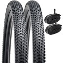 2本セット,24 1.95 タイヤ,24x1.95 54-507 自転車タイヤ+チューブ 肉厚 米式バルブ32mm+タイヤレバー,タイヤ 24x1.95,自転車...