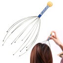 頭皮マッサージ 頭皮ゾクゾク快感 頭スッキリ 12本爪 ヘッド頭皮器具...(4)