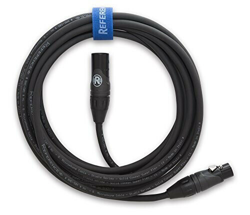 Reference Cables RMC-S01 マイクケーブル 黒 XLRメス-XLRオス 3m