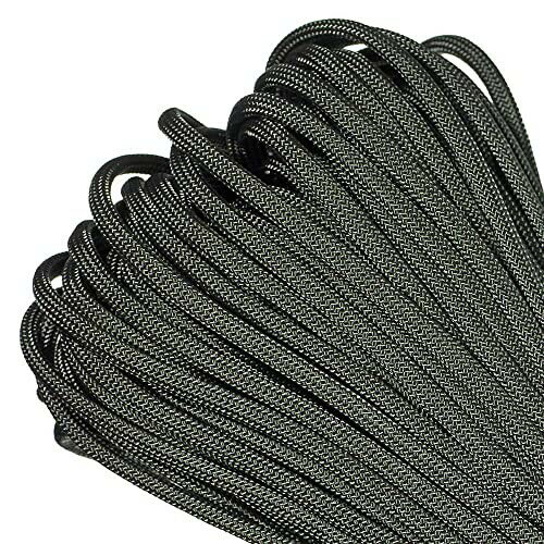 Paracord Planet MIL 仕様商用グレード 550 ポンド タイプ 3 ナイロンパラコード 100 feet