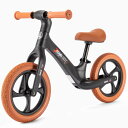 キックバイク 2歳〜6歳 12インチ 子ども用 誕生日プレゼント 幼児 ペダルなし自転車 ブラック KONG MING CAR (S2000)