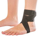 BraceAbility Plantar Fasciitis Day Ankle Brace 足首サポーター フット 足底筋膜炎デイ アンクル ブレース 腓骨筋腱炎のサポート アーチ PTTD アキレス腱炎 捻挫 調節可能 靴にフィット ポリエステル