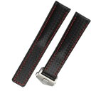 Nywing TAG HEUER ベルト19mm 20mm 22mm 純正カーフレザー腕時計バンド 鰐皮紋様Dバックル式 腕時計バンド TAG HEUER (タグホイヤー)対応 尾錠付き(2)