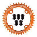 Jgbike ラウンドオーバルチェーンリング 104mm BCD chainring 30T 32T 34T 36T 38T 8 9 10 11 12スピード ...