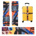 Teeoff Luggage Straps Suitcase Belts 荷物ストラップスーツケースベルトトラベルバッグアクセサリー調節可能な220CM (Japanese Anime - 2 Pack)