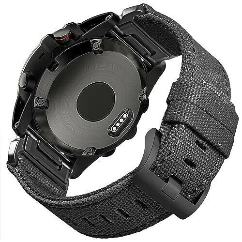 Torbollo ガーミンキャンバスバンド 22MM Garmin Fenix 7 Solar / F?nix 7 Pro / Fenix 7 Sapphire Solar / EPIX 2 / Fenix 5 / Fenix 5 Plus / Forerunner 955 / Descent G1 / Fenix 6 / Fenix 6 Pro / Fenix 6 Sapphire / Quatix 6 / Quatix 5 などに