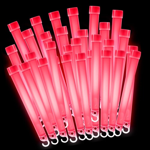 ケミカルライト 30本セット 6インチ ペンライト ライブコンサート 使い捨て 長時間発光タイプ イベント用 夏祭り 学園祭 文化祭 結婚式 フェス アイドル 花火大会 パーティーグッズ クリ