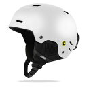 (LECAGE) スキー ヘルメット - ABS+EPS 通気口 アジアン フィット 耐久性 調整可能 取り出し可能 スキーゴーグル対応 スノーボード スノボ ...