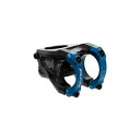 Funn イコライザー 自転車ステム 10mmドロップまたはライズ 31.8mmバークランプ (長さ35mm、ブルー)