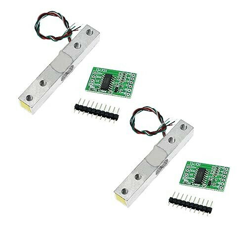 1KG 5KG 10KG 20kg Load Cell Weight Sensor Electronic Kitchen Scale with HX711 AD Weighing Module (2sets 10KG)